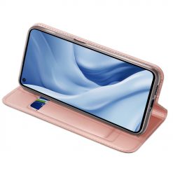 Lacné Kryty | Peňaženkové puzdro Dux Ducis Skin Pro ružové – Xiaomi Mi 11 Lite | Lacné Kryty