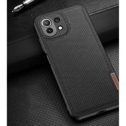 Lacné Kryty | Zadný kryt Dux Ducis Fino čierny – Xiaomi Mi 11 Lite | Lacné Kryty