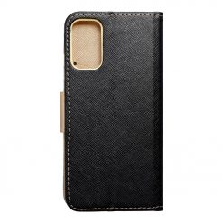 Peňaženkové puzdro Fancy Book čierno-zlaté – Xiaomi Redmi Note 10 5G / Xiaomi Poco M3 Pro | Lacné Kryty Lacné Kryty | Peňaženkové puzdro Fancy Book čierno-zlaté – Xiaomi Redmi Note 10 5G / Xiaomi Poco M3 Pro | Lacné Kryty