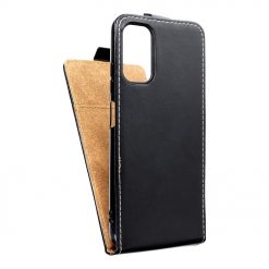 Lacné Kryty | Vyklápacie flipové puzdro Flip Flexi čierne – Xiaomi Redmi Note 10 5G / Xiaomi Poco M3 Pro | Lacné Kryty