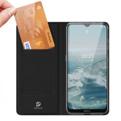 Lacné Kryty | Peňaženkové puzdro Dux Ducis Skin Pro čierne – Nokia G10 / Nokia G20 | Lacné Kryty