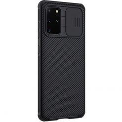 Lacné Kryty | Zadný kryt Nillkin CamShield čierny – Samsung Galaxy S20 Plus (S20+) | Lacné Kryty