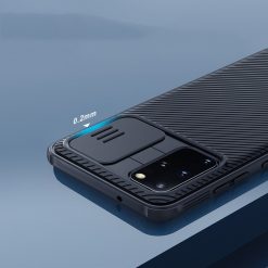 Lacné Kryty | Zadný kryt Nillkin CamShield čierny – Samsung Galaxy S20 Plus (S20+) | Lacné Kryty