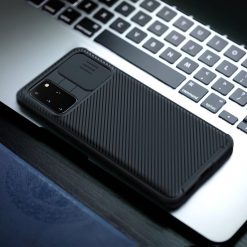 Lacné Kryty | Zadný kryt Nillkin CamShield čierny – Samsung Galaxy S20 Plus (S20+) | Lacné Kryty