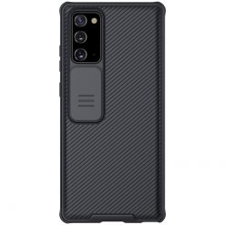 Lacné Kryty | Zadný kryt Nillkin CamShield čierny – Samsung Galaxy Note 20 | Lacné Kryty