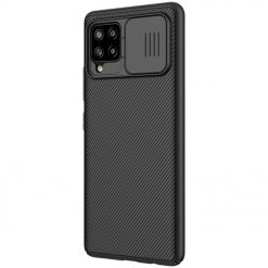 Lacné Kryty | Zadný kryt Nillkin CamShield čierny – Samsung Galaxy A42 5G | Lacné Kryty
