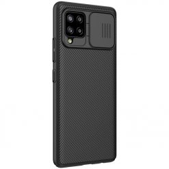 Lacné Kryty | Zadný kryt Nillkin CamShield čierny – Samsung Galaxy A42 5G | Lacné Kryty