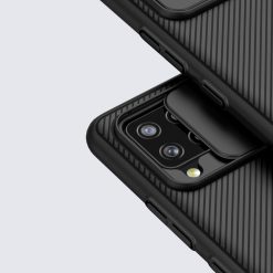 Lacné Kryty | Zadný kryt Nillkin CamShield čierny – Samsung Galaxy A42 5G | Lacné Kryty