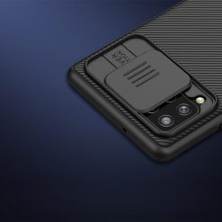 Lacné Kryty | Zadný kryt Nillkin CamShield čierny – Samsung Galaxy A42 5G | Lacné Kryty