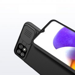 Lacné Kryty | Zadný kryt Nillkin CamShield čierny – Samsung Galaxy A22 5G | Lacné Kryty