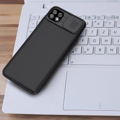 Lacné Kryty | Zadný kryt Nillkin CamShield čierny – Samsung Galaxy A22 5G | Lacné Kryty