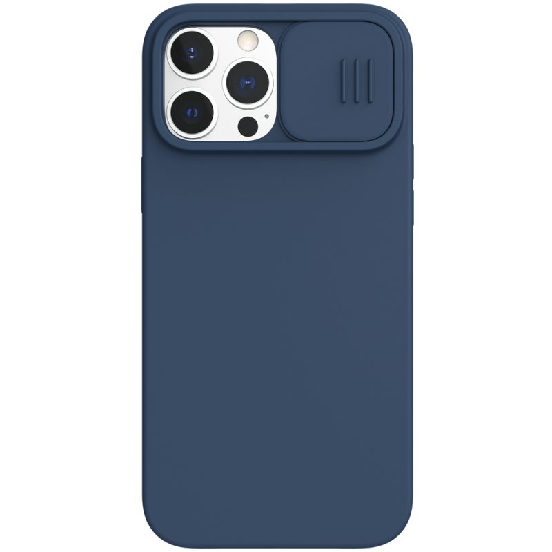 Lacné Kryty | Zadný kryt Nillkin CamShield modrý – Apple iPhone 13 Pro Max