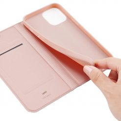 Peňaženkové puzdro Dux Ducis Skin Pro ružové – Apple iPhone 13 Pro Max | Lacné Kryty Lacné Kryty | Peňaženkové puzdro Dux Ducis Skin Pro ružové – Apple iPhone 13 Pro Max | Lacné Kryty