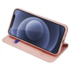 Lacné Kryty | Peňaženkové puzdro Dux Ducis Skin Pro ružové – Apple iPhone 13 Mini | Lacné Kryty