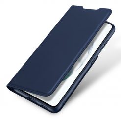 Lacné Kryty | Peňaženkové puzdro Dux Ducis Skin Pro modré – Samsung Galaxy S21 FE | Lacné Kryty