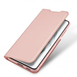 Peňaženkové puzdro Dux Ducis Skin Pro ružové – Samsung Galaxy S21 FE | Lacné Kryty Lacné Kryty | Peňaženkové puzdro Dux Ducis Skin Pro ružové – Samsung Galaxy S21 FE | Lacné Kryty