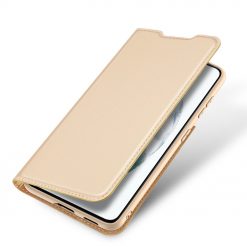 Peňaženkové puzdro Dux Ducis Skin Pro zlaté – Samsung Galaxy S21 FE | Lacné Kryty Lacné Kryty | Peňaženkové puzdro Dux Ducis Skin Pro zlaté – Samsung Galaxy S21 FE | Lacné Kryty