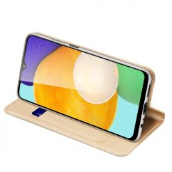 Peňaženkové puzdro Dux Ducis Skin Pro zlaté – Samsung Galaxy A03s | Lacné Kryty Lacné Kryty | Peňaženkové puzdro Dux Ducis Skin Pro zlaté – Samsung Galaxy A03s | Lacné Kryty