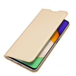 Peňaženkové puzdro Dux Ducis Skin Pro zlaté – Samsung Galaxy A03s | Lacné Kryty Lacné Kryty | Peňaženkové puzdro Dux Ducis Skin Pro zlaté – Samsung Galaxy A03s | Lacné Kryty