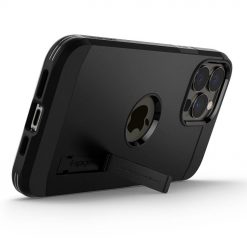Lacné Kryty | Zadný kryt Spigen Tough Armor čierny – Apple iPhone 13 Pro | Lacné Kryty