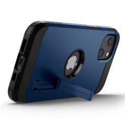 Lacné Kryty | Zadný kryt Spigen Tough Armor modrý – Apple iPhone 13 Mini | Lacné Kryty