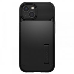 Lacné Kryty | Zadný kryt Spigen Slim Armor čierny – Apple iPhone 13 Mini | Lacné Kryty