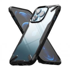 Odolný kryt Ringke Fusion X transparentno-čierny – Apple iPhone 13 Pro Max | Lacné Kryty Lacné Kryty | Odolný kryt Ringke Fusion X transparentno-čierny – Apple iPhone 13 Pro Max | Lacné Kryty