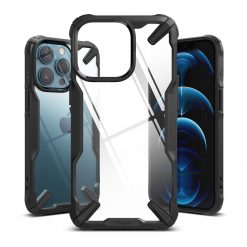 Odolný kryt Ringke Fusion X transparentno-čierny – Apple iPhone 13 Pro Max | Lacné Kryty Lacné Kryty | Odolný kryt Ringke Fusion X transparentno-čierny – Apple iPhone 13 Pro Max | Lacné Kryty