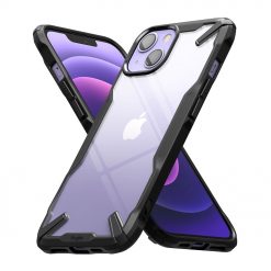 Odolný kryt Ringke Fusion X transparentno-čierny – Apple iPhone 13 | Lacné Kryty Lacné Kryty | Odolný kryt Ringke Fusion X transparentno-čierny – Apple iPhone 13 | Lacné Kryty