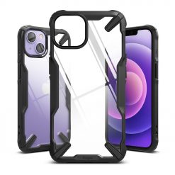 Odolný kryt Ringke Fusion X transparentno-čierny – Apple iPhone 13 | Lacné Kryty Lacné Kryty | Odolný kryt Ringke Fusion X transparentno-čierny – Apple iPhone 13 | Lacné Kryty