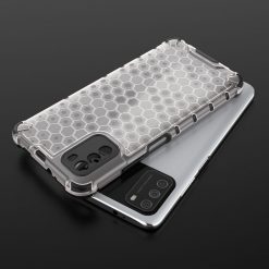 Lacné Kryty | Odolný kryt Honeycomb Armor transparentný – Xiaomi Poco M3 | Lacné Kryty