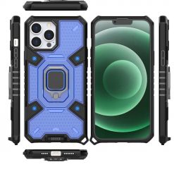 Odolný kryt Capsule Ring Case modrý – Apple iPhone 13 Pro Max | Lacné Kryty Lacné Kryty | Odolný kryt Capsule Ring Case modrý – Apple iPhone 13 Pro Max | Lacné Kryty