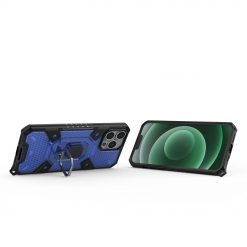 Lacné Kryty | Odolný kryt Capsule Ring Case modrý – Apple iPhone 13 Pro | Lacné Kryty
