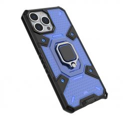 Lacné Kryty | Odolný kryt Capsule Ring Case modrý – Apple iPhone 13 Pro | Lacné Kryty
