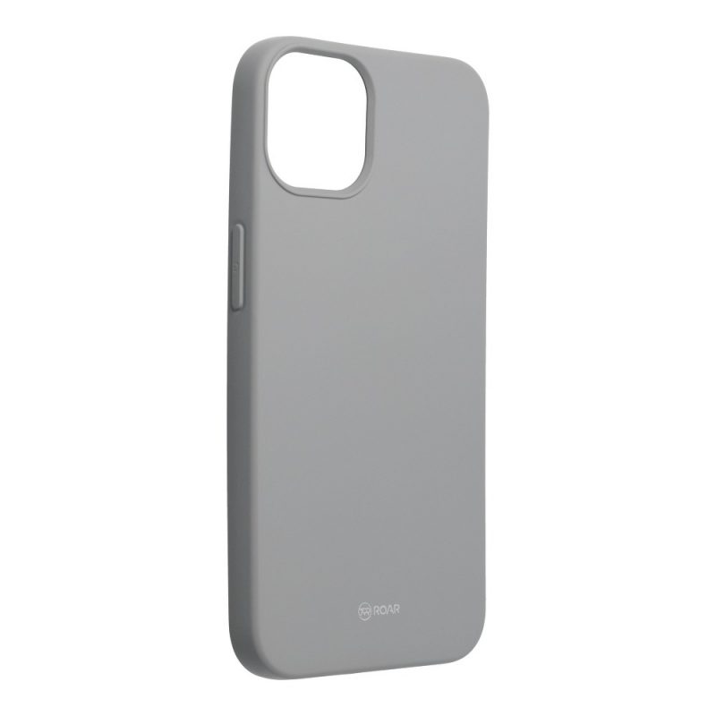 Lacné Kryty | Silikónový kryt Roar Colorful Jelly sivý – Apple iPhone 13