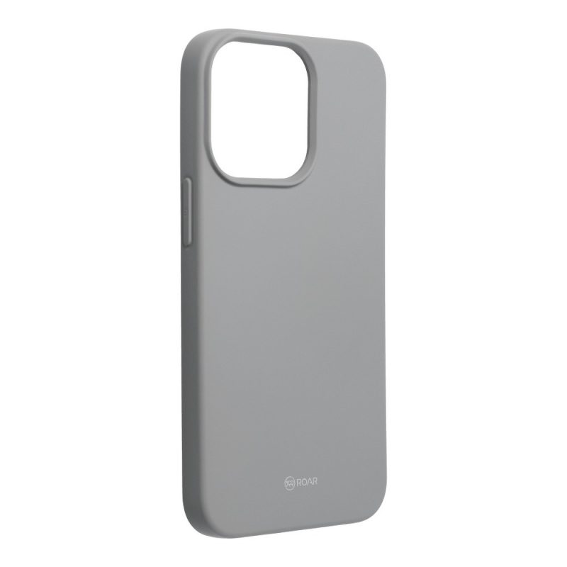 Lacné Kryty | Silikónový kryt Roar Colorful Jelly sivý – Apple iPhone 13 Pro