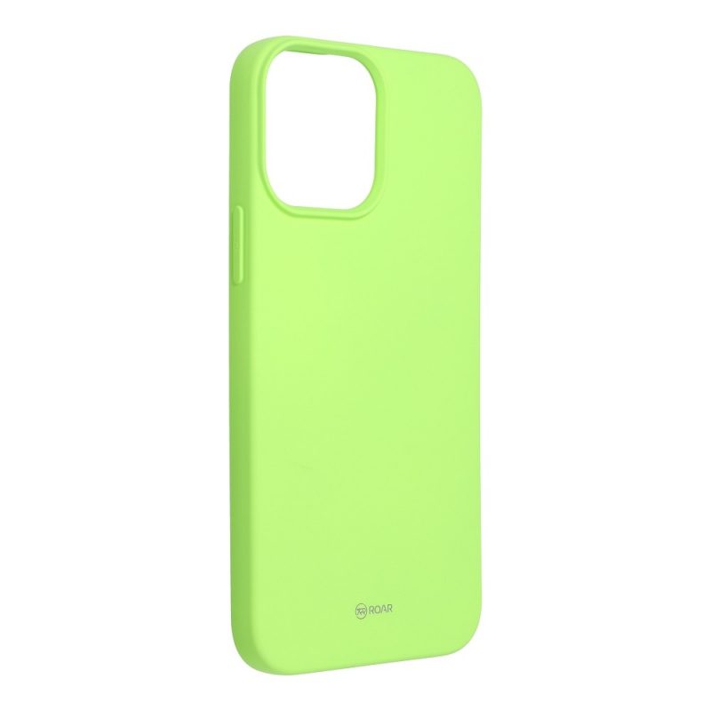 Silikónový kryt Roar Colorful Jelly limetkový – Apple iPhone 13 Pro Max