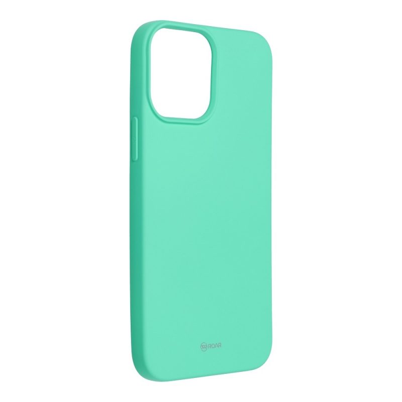 Lacné Kryty | Silikónový kryt Roar Colorful Jelly mätový – Apple iPhone 13 Pro Max