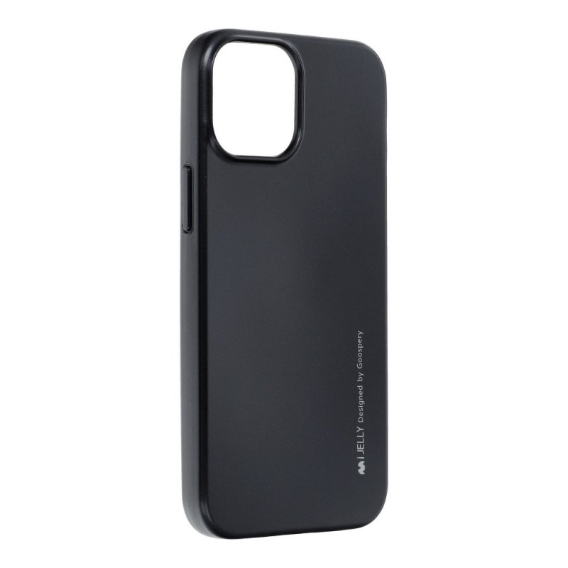 Zadný kryt i-Jelly Case Mercury čierny – Apple iPhone 13 Mini