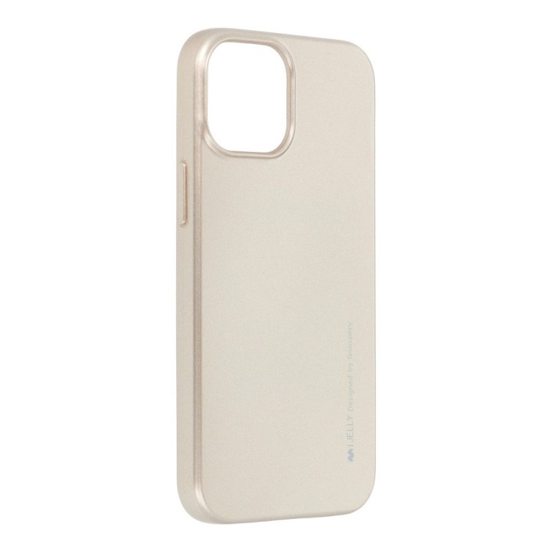 Lacné Kryty | Zadný kryt i-Jelly Case Mercury zlatý – Apple iPhone 13 Mini