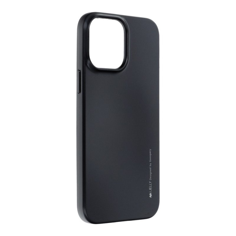 Lacné Kryty | Zadný kryt i-Jelly Case Mercury čierny – Apple iPhone 13 Pro Max