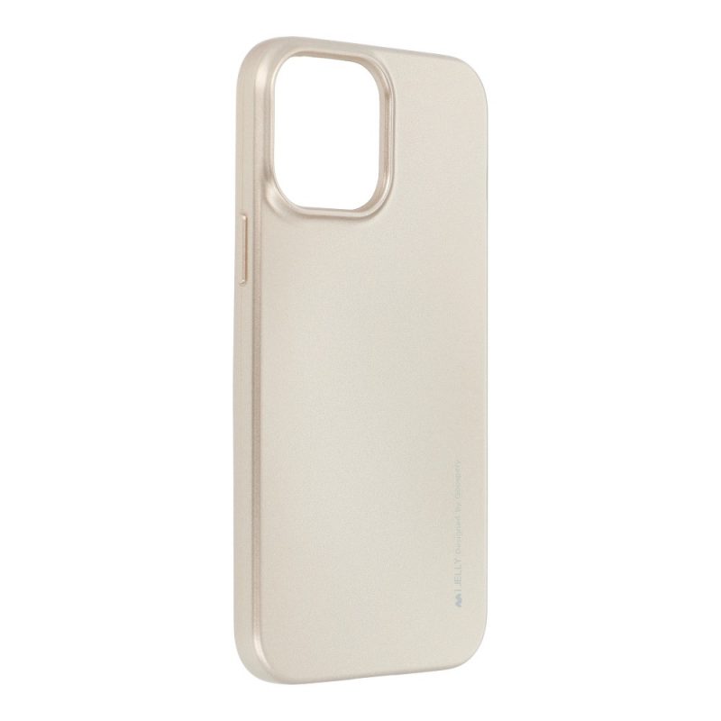 Lacné Kryty | Zadný kryt i-Jelly Case Mercury zlatý – Apple iPhone 13 Pro Max