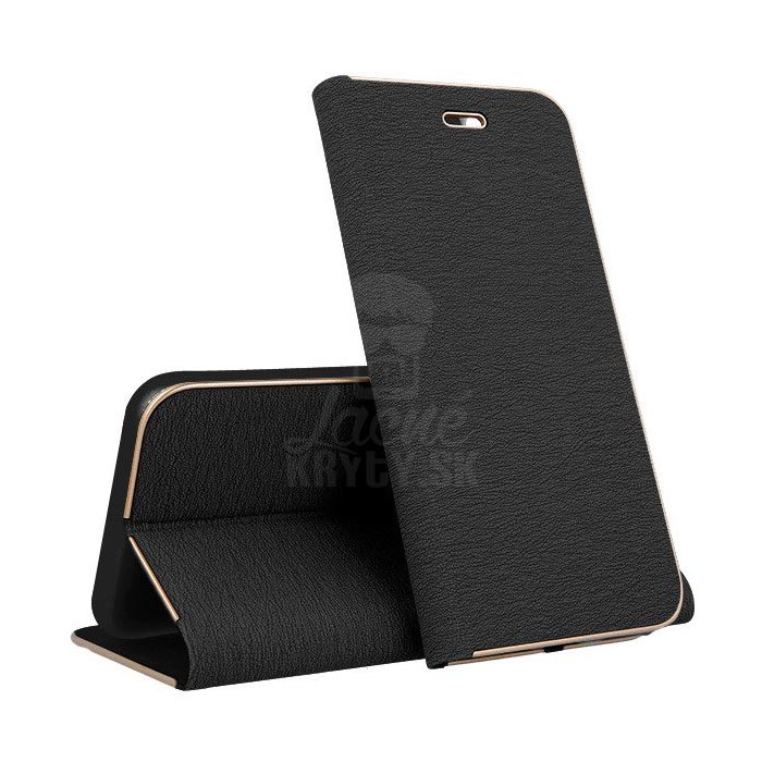 E-shop Knižkové puzdro Luna Book čierne – Samsung Galaxy A22 5G