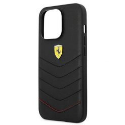 Lacné Kryty | Zadný kryt Ferrari FEHCP13LRQUK čierny – Apple iPhone 13 Pro | Lacné Kryty