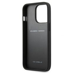 Lacné Kryty | Zadný kryt Ferrari FEHCP13LRQUK čierny – Apple iPhone 13 Pro | Lacné Kryty