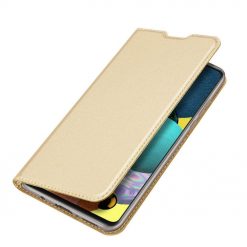 Lacné Kryty | Peňaženkové puzdro Dux Ducis Skin Pro zlaté – Samsung Galaxy S20 FE | Lacné Kryty