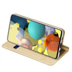 Lacné Kryty | Peňaženkové puzdro Dux Ducis Skin Pro zlaté – Samsung Galaxy S20 FE | Lacné Kryty