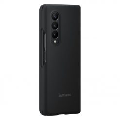 Lacné Kryty | Silikónové puzdro Samsung Silicone Cover čierne – Samsung Galaxy Z Fold 3 | Lacné Kryty