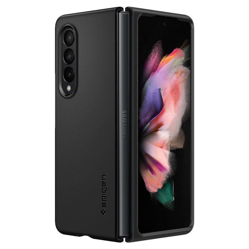 Lacné Kryty | Puzdro Spigen Thin Fit čierne – Samsung Galaxy Z Fold 3