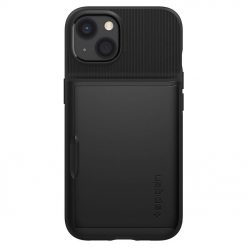 Lacné Kryty | Zadný kryt Spigen Slim Armor CS čierny – Apple iPhone 13 | Lacné Kryty
